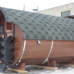 Откидные ступени к бане , фото 11