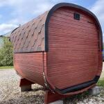 Квадро баня 2,5 м с козырьком, фото 26