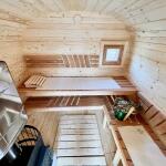 Квадро баня 3,5 м с козырьком, фото 19