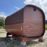 Квадро баня 3,5 м с козырьком, боковой вход, фото 18