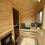 Квадро баня 3,5 м с козырьком, боковой вход, фото 21