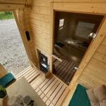 Квадро баня 3,5 м с козырьком, боковой вход, фото 23