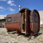 Квадро баня 3,5 м с козырьком, боковой вход, фото 28