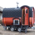 Квадро баня 3,5 м с козырьком, боковой вход, фото 25