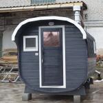 Квадро баня 4 м с козырьком, фото 25