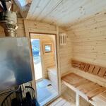 Квадро баня 4,5 м с козырьком, фото 14