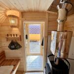 Квадро баня 4,5 м с козырьком, фото 17