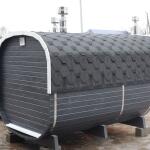 Квадро баня 5 м с козырьком, фото 13