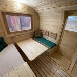 Квадро баня 6 м с козырьком, 3 комнаты, боковой вход, фото 28