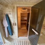 Квадро баня 6 м с козырьком, 3 комнаты, боковой вход, фото 29