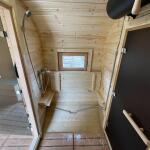 Квадро баня 6 м с козырьком, 3 комнаты, боковой вход, фото 30