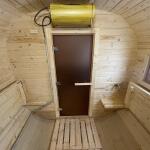 Квадро баня 6 м с козырьком, 3 комнаты, боковой вход, фото 40