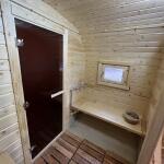 Квадро баня 6 м с козырьком, 3 комнаты, боковой вход, фото 47