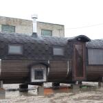 Квадро баня 6 м с козырьком, 3 комнаты, боковой вход, фото 48