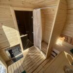 Квадрохаус баня 4 м с козырьком, боковой вход , фото 17