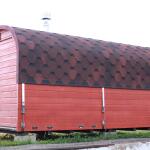 Квадрохаус баня 4,5 м с козырьком, боковой вход, фото 22