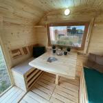 Квадрохаус баня 4,5 м с козырьком, боковой вход, фото 25