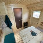 Квадрохаус баня 4,5 м с козырьком, боковой вход, фото 26