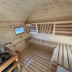 Квадрохаус баня 4,5 м с козырьком, боковой вход, фото 38