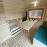 Квадрохаус баня 5 м с козырьком, боковой вход , фото 37