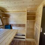 Квадрохаус баня 6 м с козырьком, боковой вход, фото 28