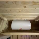 Квадрохаус баня 6 м с козырьком, боковой вход, фото 32