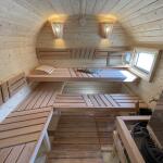 Квадрохаус баня 6 м с козырьком, боковой вход, фото 36