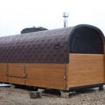 Квадрохаус баня 6 м с козырьком, боковой вход, фото 39