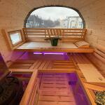 Квадрохаус баня 6 м с козырьком, боковой вход, фото 43