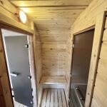 Квадрохаус баня 6 м с козырьком, боковой вход, фото 47