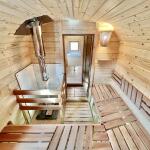 Квадрохаус баня 6 м с козырьком, боковой вход, фото 49