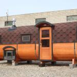 Квадро баня 6 м с козырьком, 3 комнаты, боковой вход, фото 34