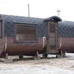 Квадро баня 6 м с козырьком, с раздевалкой, боковой вход, фото 31