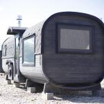 Квадро баня 6 м с козырьком, с раздевалкой, боковой вход, фото 42