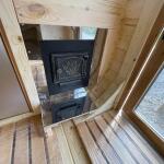 Квадро баня 6 м с козырьком, с раздевалкой, боковой вход, фото 54