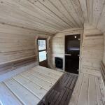 Квадро баня 6 м с козырьком, 2 комнаты, боковой вход, фото 15