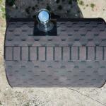 Баня-бочка Батискаф 2,5 м с козырьком, фото 26