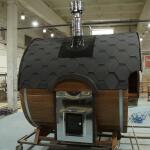 Баня-бочка Батискаф 2,5 м с козырьком, фото 30