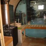 Баня-бочка Батискаф 2,5 м с козырьком, фото 32