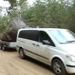 Баня-бочка Батискаф 2,5 м с козырьком, фото 33