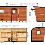 Баня Парус 5,5 м, 2 комнаты, фото 4