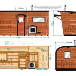 Баня Парус 6 м, 2 комнаты, фото 4