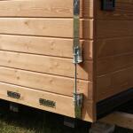 Баня Парус 6 м, 2 отд, боковой вход, со спальным местом и душевой, топка внутри, фото 26