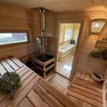 Баня Парус 6 м, 2 отд, боковой вход, со спальным местом и душевой, топка внутри, фото 35