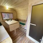 Парус 6 м, 2 отделения, с душевой, боковой вход, топка внутри, фото 36