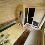 Парус 6 м, 2 отделения, с душевой, боковой вход, топка внутри, фото 37