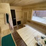 Парус 6 м, 2 отделения, с душевой, боковой вход, топка внутри, фото 38