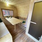 Парус 6 м, 2 отделения, с душевой, боковой вход, топка внутри, фото 39