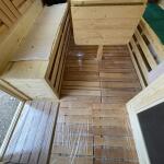 Парус 6 м, 2 отделения, с душевой, боковой вход, топка внутри, фото 46