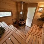 Парус 6 м, 2 отделения, с душевой, боковой вход, топка внутри, фото 50